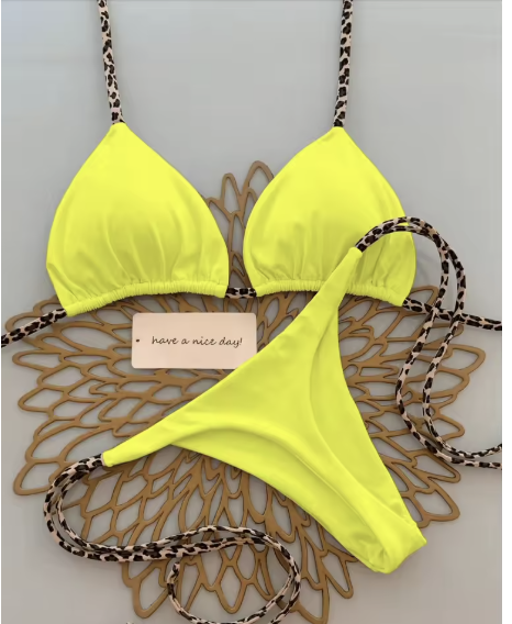 Wild Midnight Bikini Set