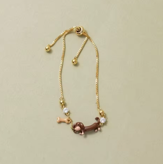 Puppy Charm Bracelet