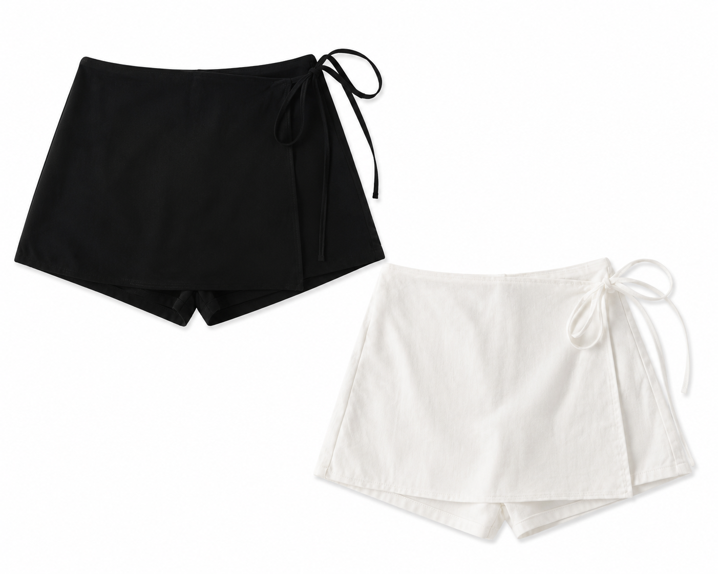 Elegant Wrap Skort