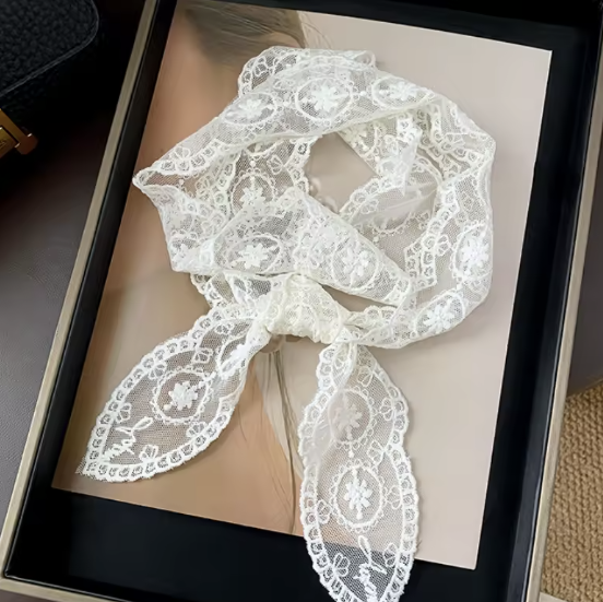 Midnight Lace Headband