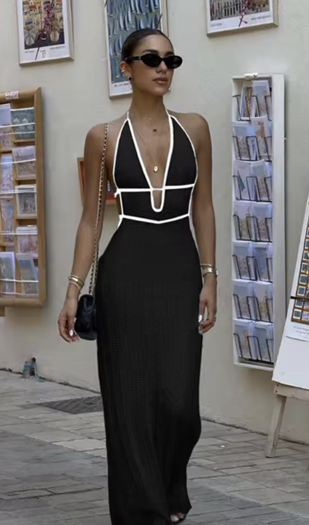 Monaco Knit Maxi Dress