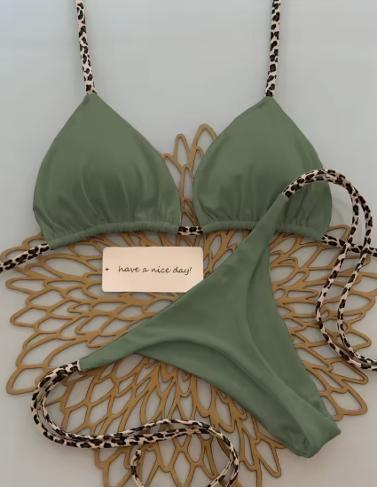 Wild Midnight Bikini Set