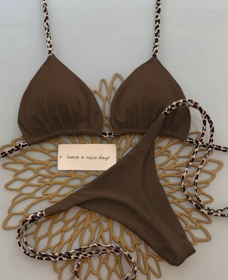 Wild Midnight Bikini Set