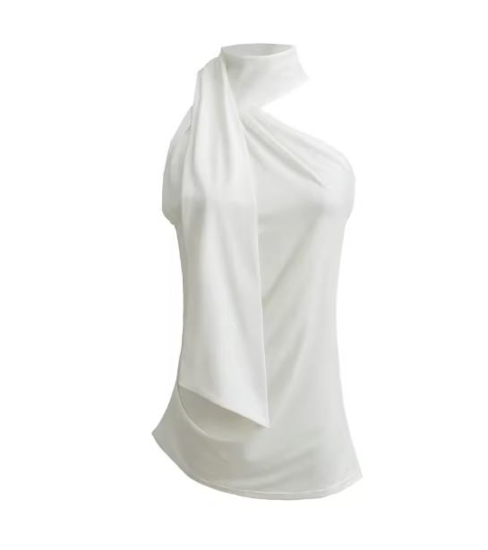 Elegant Aura Blouse – Chic Feminine Statement Top