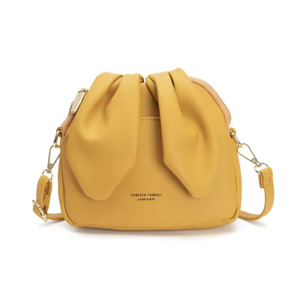 Rabbit Bag – Blush Bunny Charm Crossbody Bag