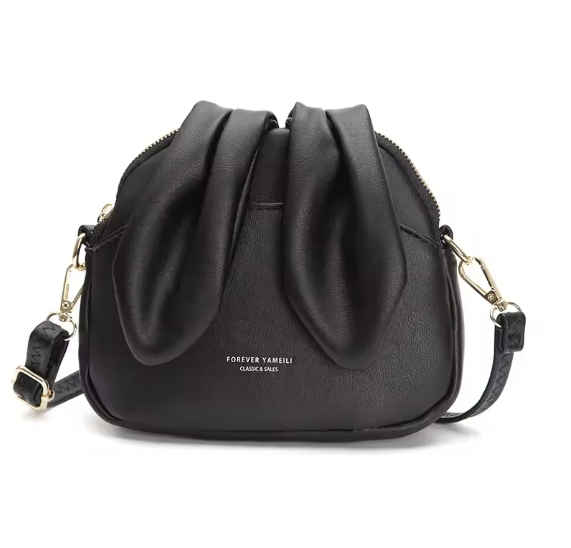Rabbit Bag – Blush Bunny Charm Crossbody Bag