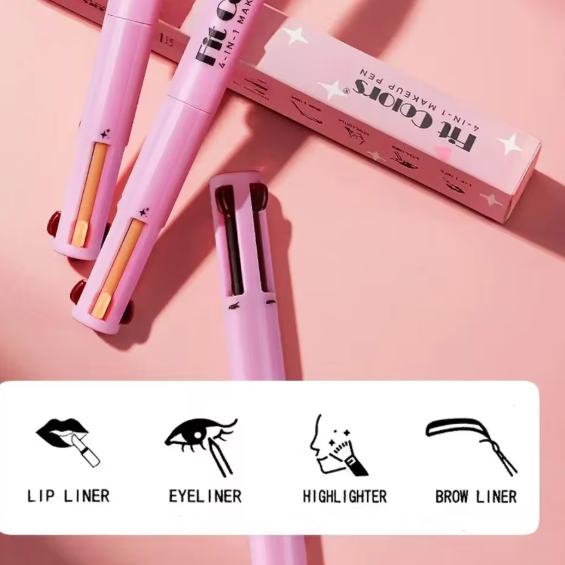 4 in 1 Makeup Pen – All-in-One Beauty Essential