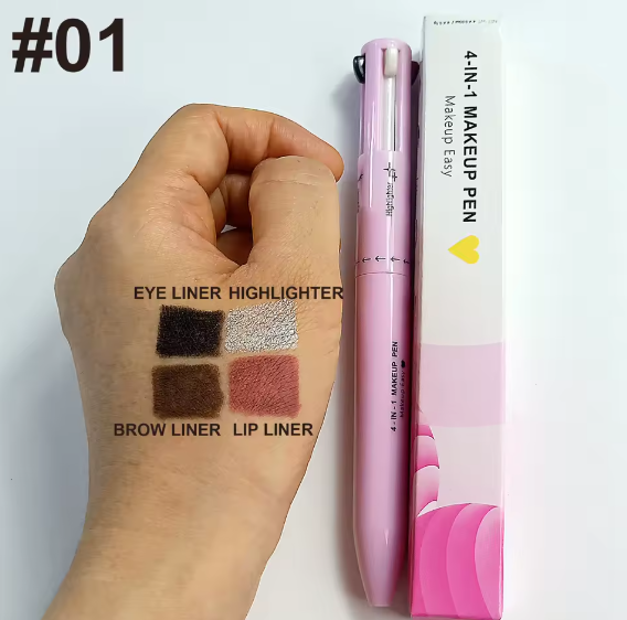 4 in 1 Makeup Pen – All-in-One Beauty Essential