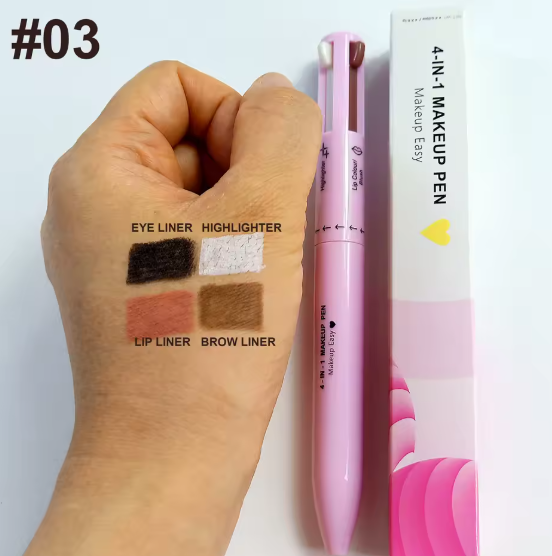 4 in 1 Makeup Pen – All-in-One Beauty Essential
