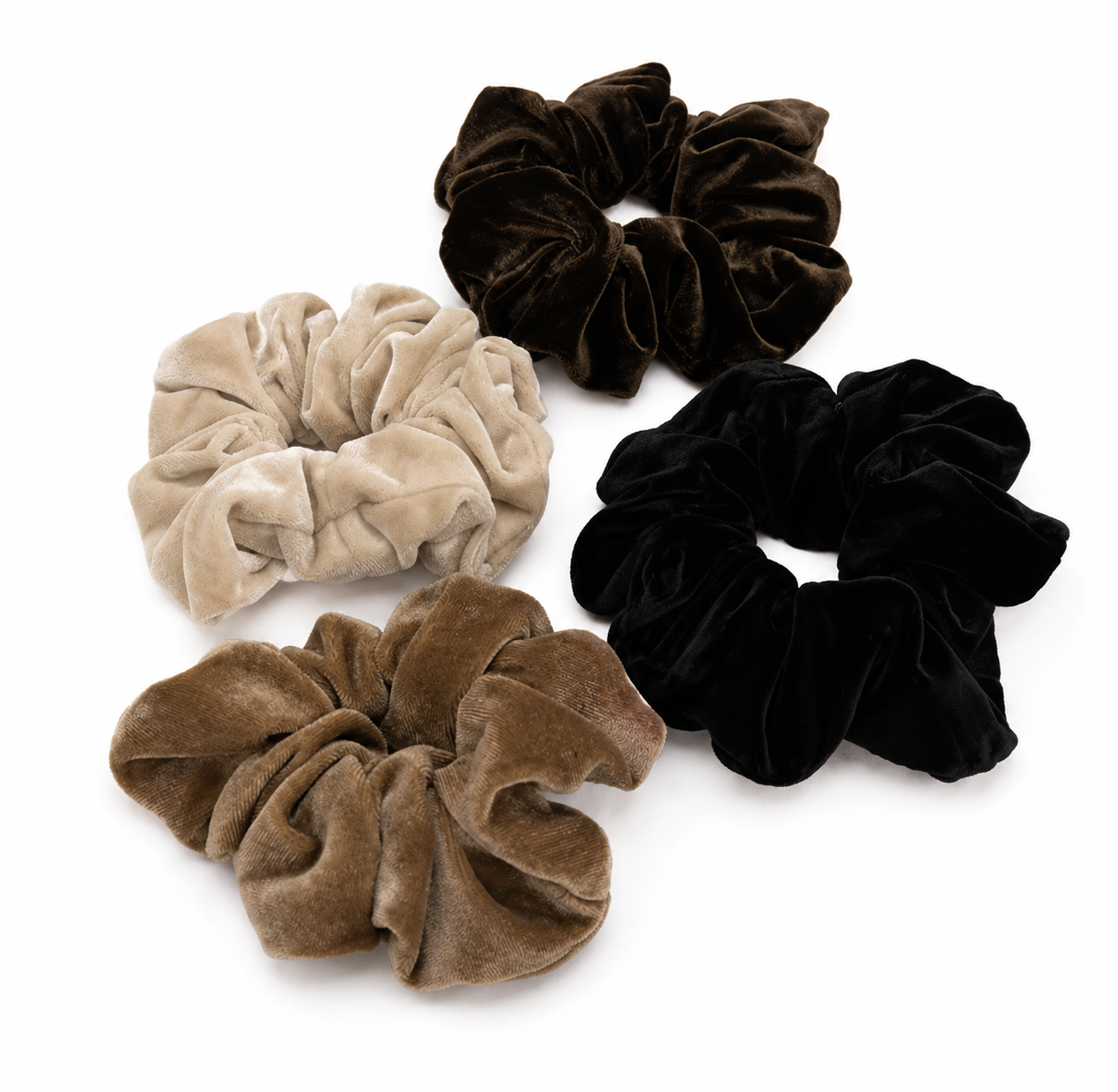 Velvet Cloud Scrunchies