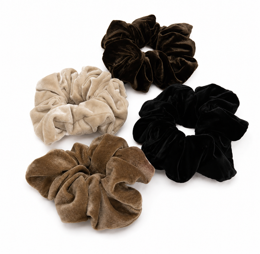 Velvet Cloud Scrunchies