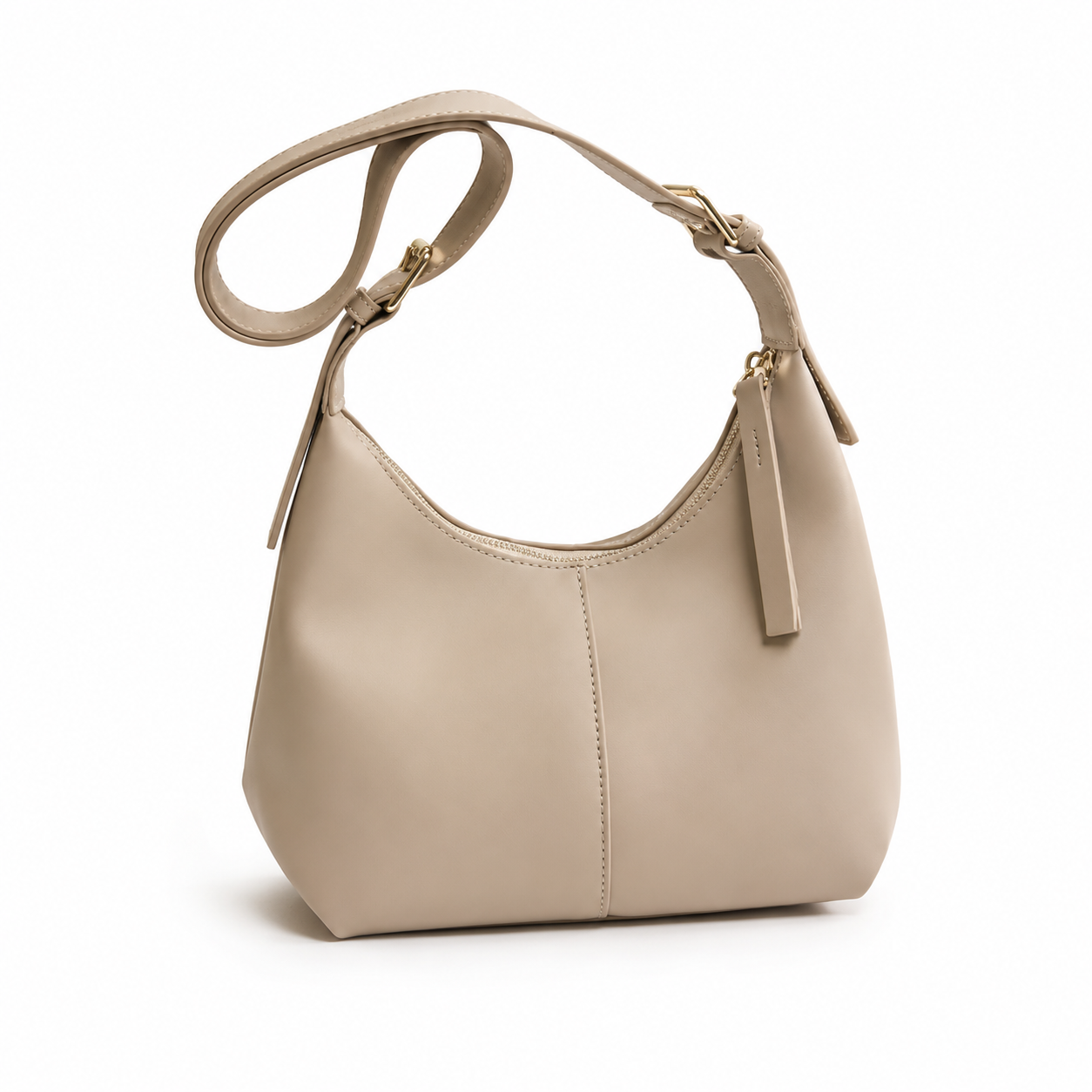 Luna Beige Shoulder Bag