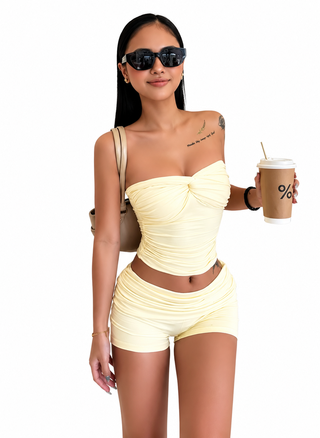 Vanilla Glow Lounge Set