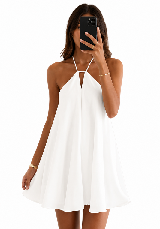 Ivory Muse Mini Dress