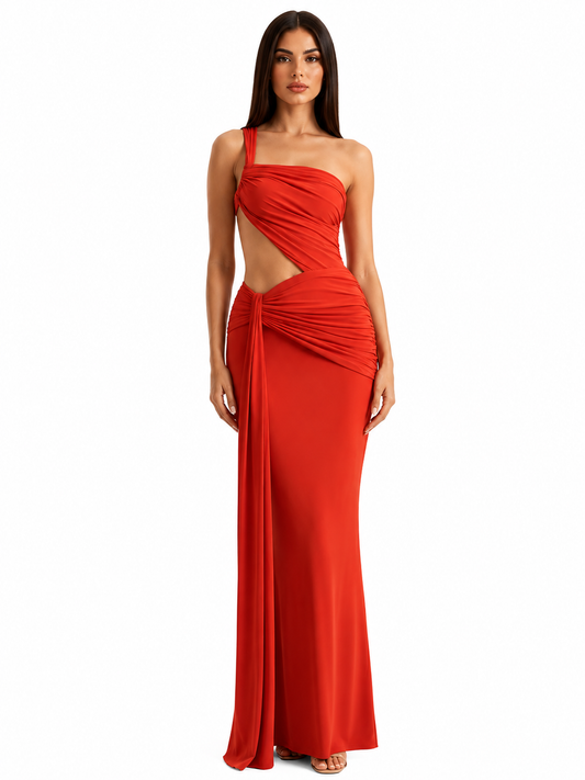 Scarlet Goddess Maxi Dress