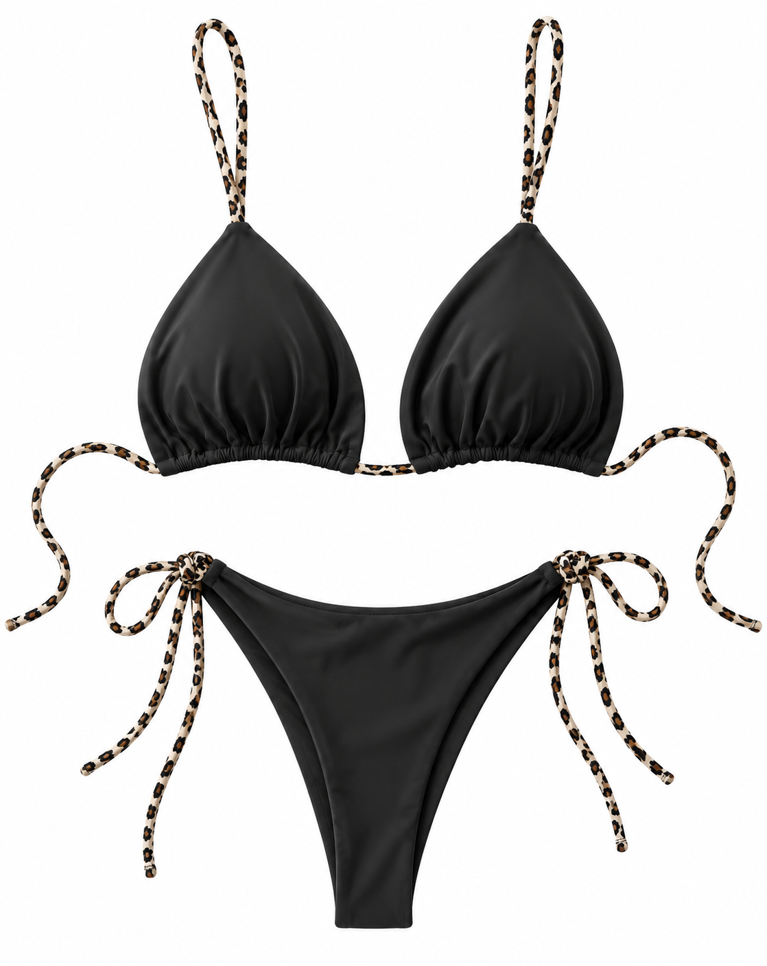 Wild Midnight Bikini Set