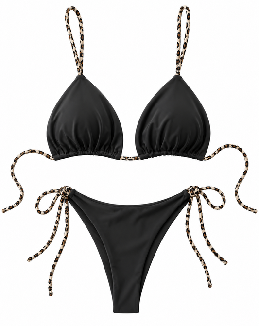 Wild Midnight Bikini Set