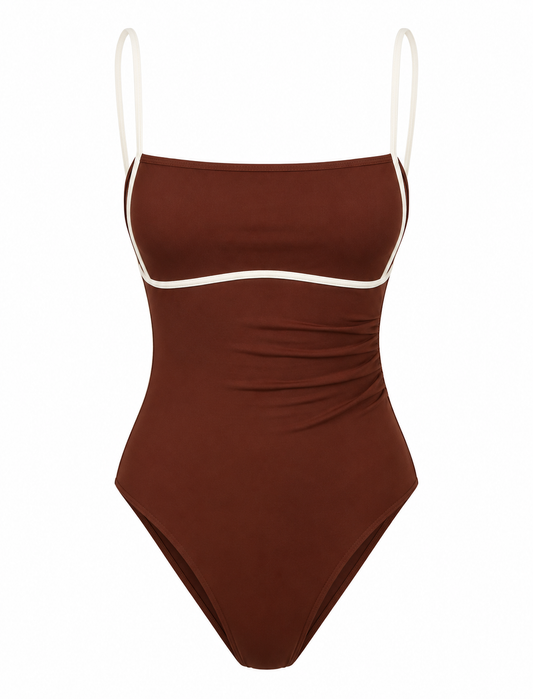 Cinnamon Glow One-Piece Swimsuit
