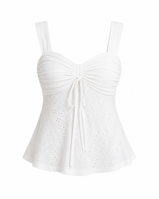 Bianca Ivory Bow Top
